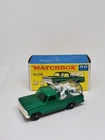 Vintage Lesney Matchbox Green Ford Kennel Pickup Truck With Box #50