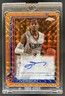2025-26 Topps Chrome Allen Iverson Auto Geometric Orange Refractor #/25 76ers