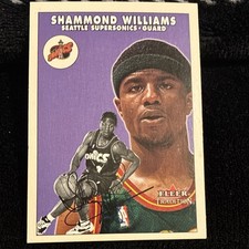 Fleer Tradition 2000-01 Shammond Williams #193 Seattle Supersonics Card