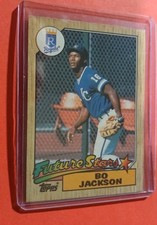 1987 Topps Bo Jackson rookie baseball card #170