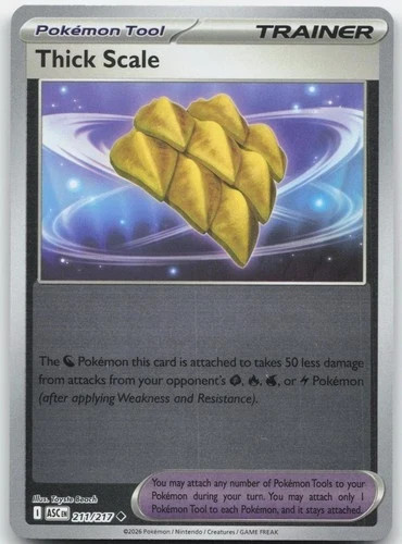 Thick Scale 211/217 Ascended Heroes Reverse 