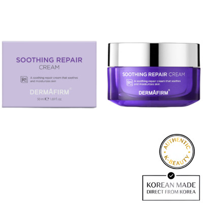 DERMAFIRM Soothing Repair Cream R4 50ml  / K-Beauty / Free Gift