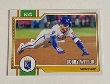 2026 Topps Series 1 Bobby Witt Jr. Vintage Stock /99 #205 - Kansas City Royals