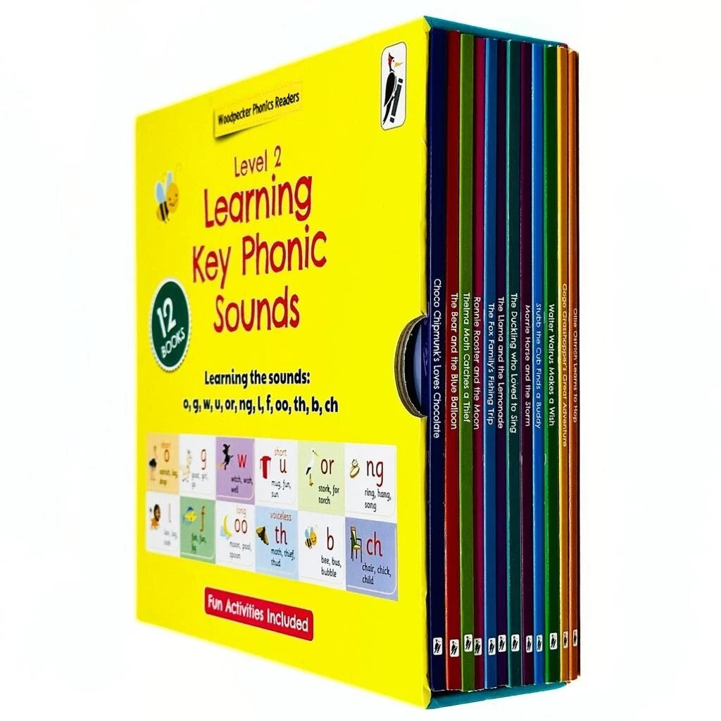 My Second Phonic Sounds (Level 2) 12 Books Box Set - Paperback - Image 2