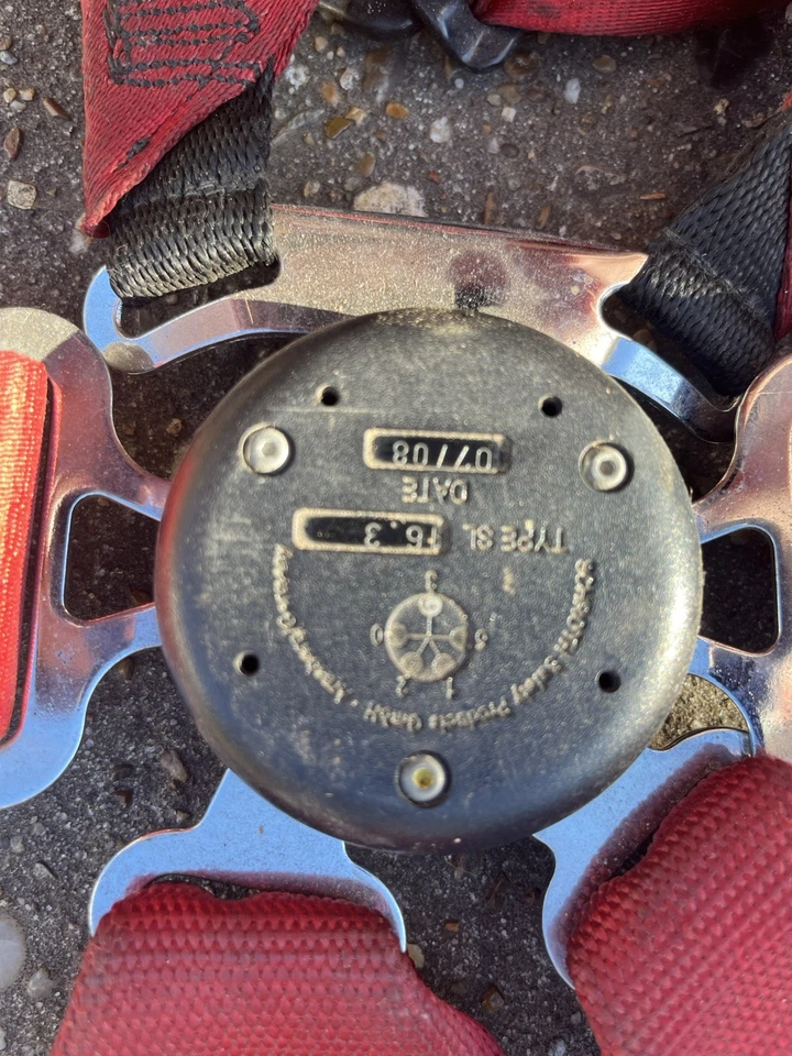 Arnés Schroth Camlock 5 puntos - rojo CADUCADO Foto 2 de 4