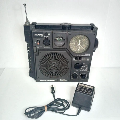 National Panasonic Cougar No. 7 Radio Tuner [Rare, Working] From Japan (1973)