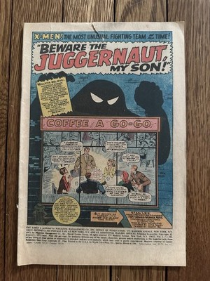 The X-Men #80 (Marvel Comics February 1973) Juggernaut  - See Description!!