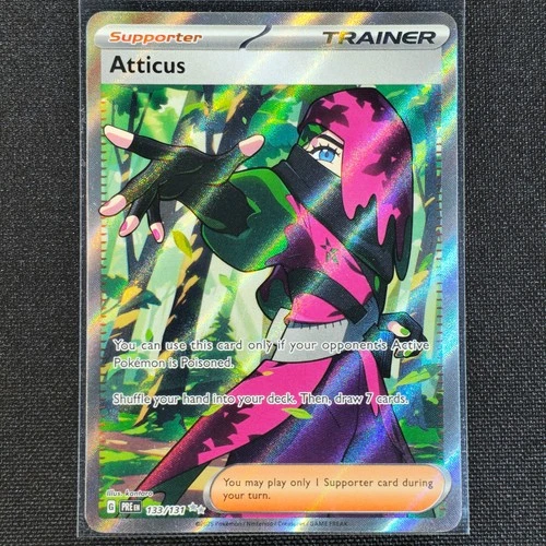 Atticus - 133/131 - Ultra Rare - Prismatic Evolutions - Pokemon Card - NM/M