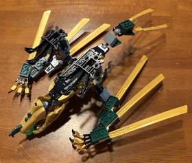 Lego The Golden Dragon 70503 Incomplete Used Bulk Parts 0 lb 12 0z