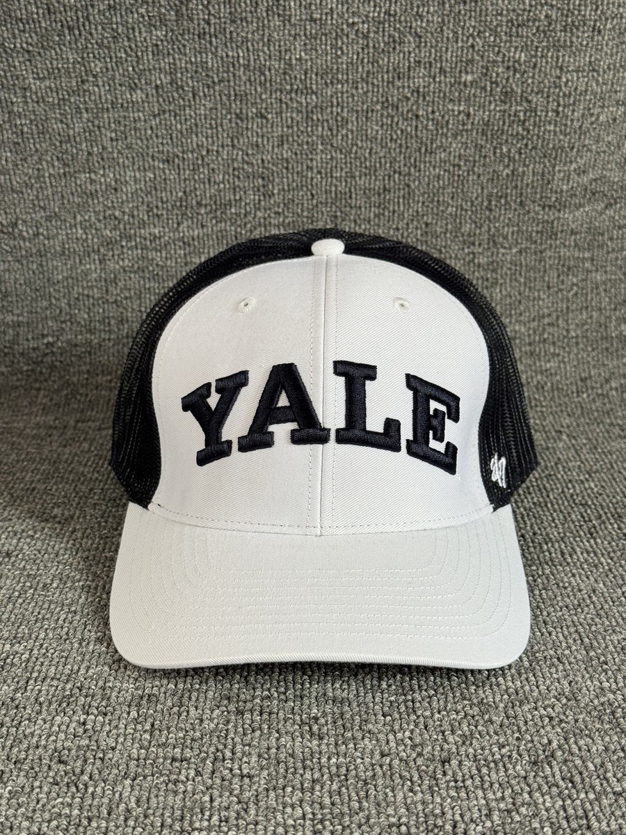 '47 Brand Yale Bulldogs Trucker Snapback White Black One Size NCAA Hat
