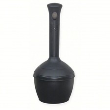 Justrite 268503 Cigarette Receptacle 4 Gal. Black - New In Box