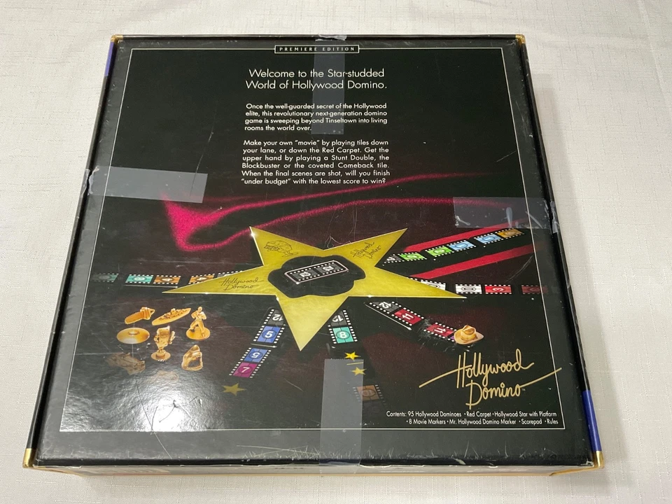 Hollywood Domino Tile Game 2008 Opened Complete Parker Brothers Hasbro Not Playe - Image 2 of 4