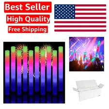 Interactive Foam Light Sticks - 3 Modes for Color Recognition & Fun Activities