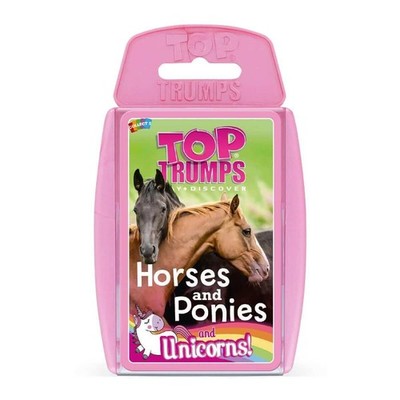 Top Trumps Horses Ponies Unicorns Card Game Animals Kids New Sealed