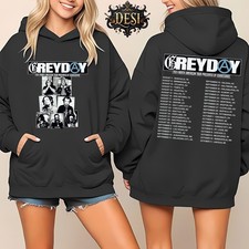 Uicide Boys Grey Day 2024 Tour Graphic Hip Hop Gothic Double Sided Hoodie