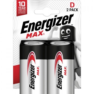6x Energizer Max Mono (D) - 2er Blister