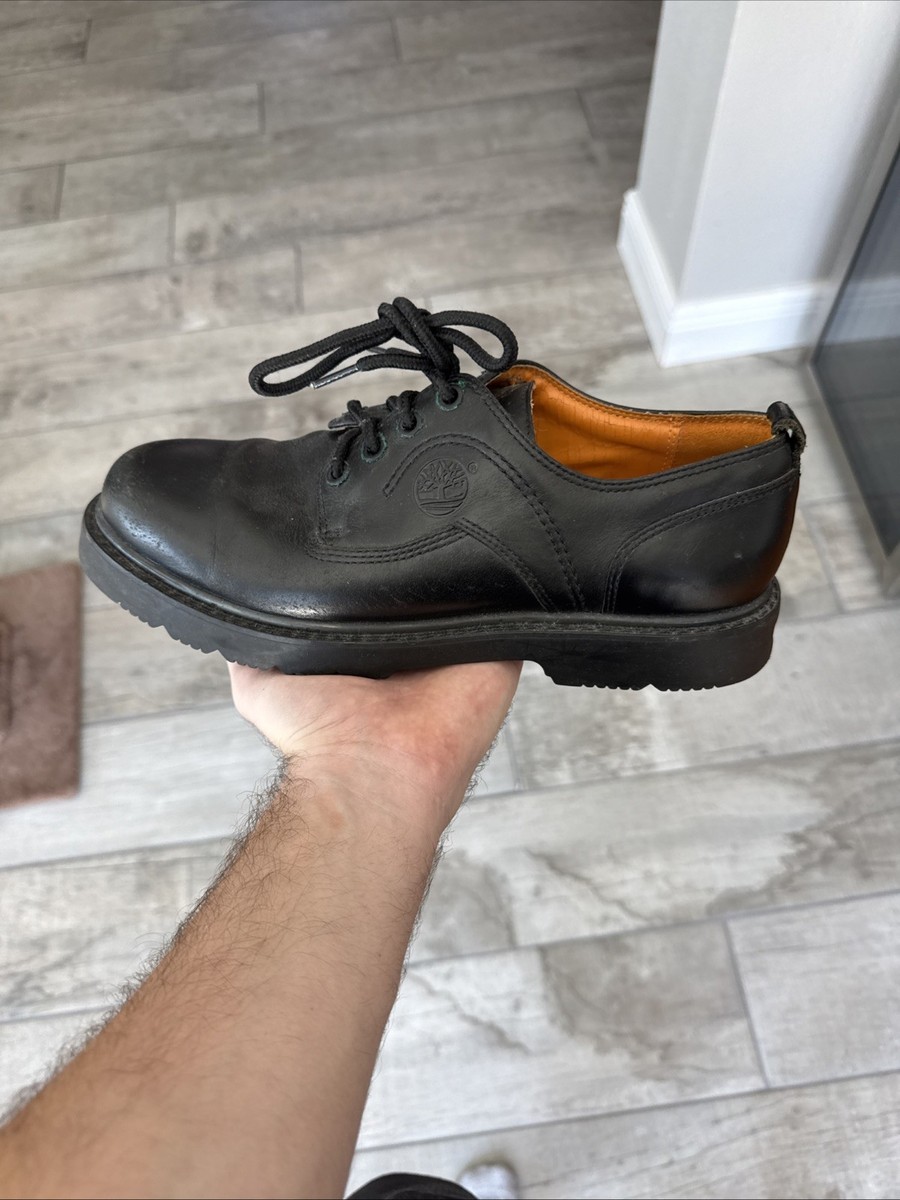 Mens Size 13 M Timberland 95042 Waterproof Nubuck Oxfords Black