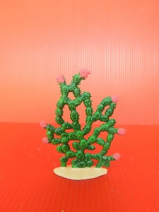 Cbg Mignot Decori 1 Cactus Con Fiori Rosa 7 Cm Ebay