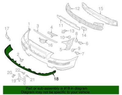 Volvo S60 Mk1 Front Bumper Spoiler 39871587 OEM for sale online | eBay 