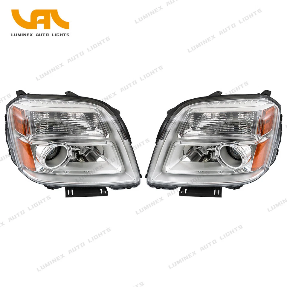 Factory For 2016 2017 GMC Terrain Headlight Projector Halogen HeadLamps LH+RH Foto 2 de 4