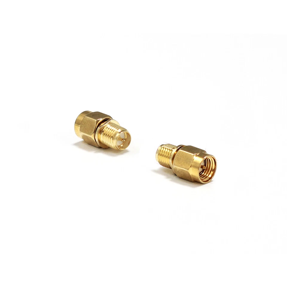 1PC SMA male to RP-SMA female jack inner pin RF connector Adapter straight NEW - Image 4 of 4