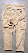 Dickies Relaxed Fit Heavyweight Duck Carpenter Pants Jeans sz 38x32
