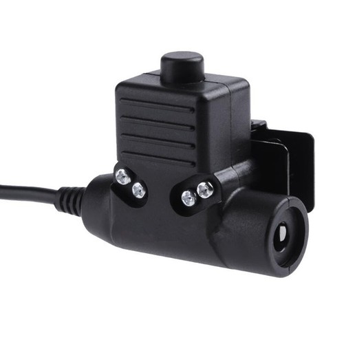 Tactical U94 PTT Cable Plug Adapter For Vertex Standard VX-231 VX131 VX230 VX261 - Zdjęcie 4 z 8