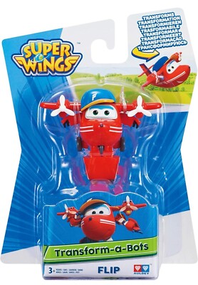 Super Wings Flip Transform-a-Bots Spielfigur 5 cm/2'' Sammlung 