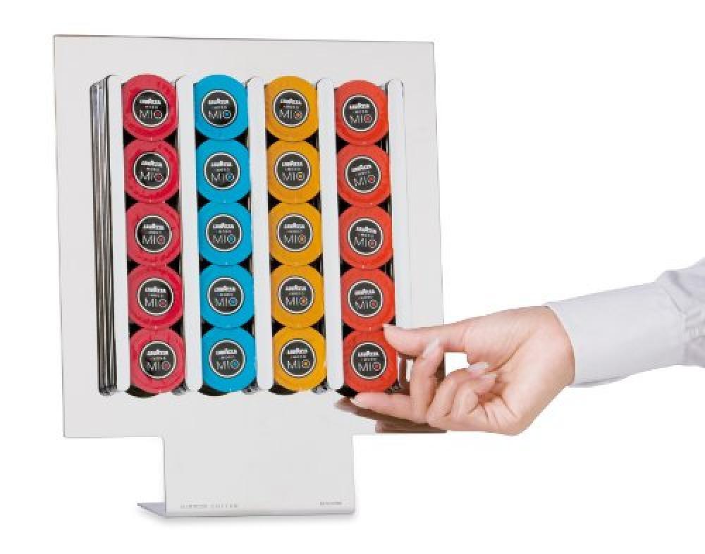 MACOM Just Kitchen 834 Mirror Coffee Lavazza A Modo Mio Dispenser Portacapsule p