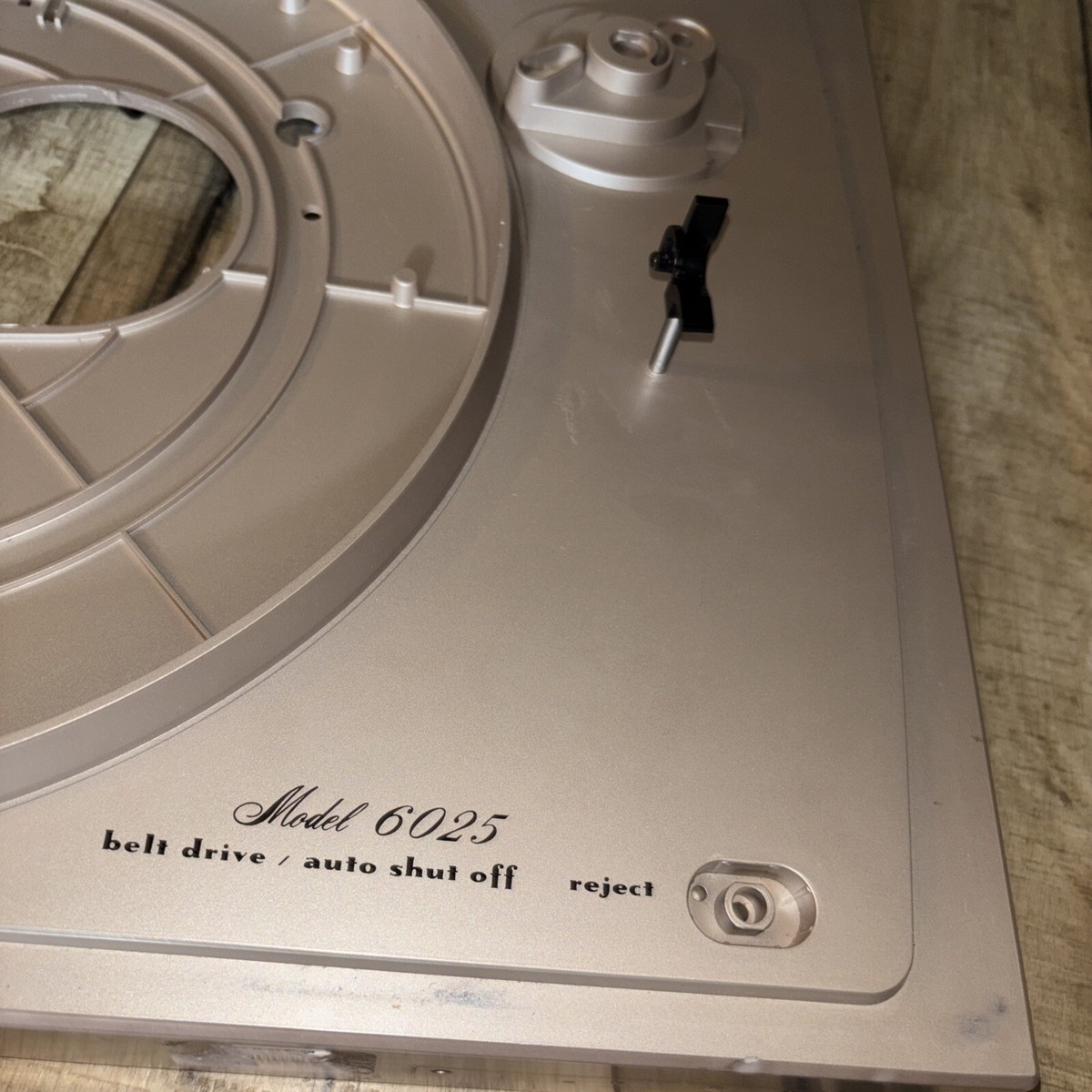 Marantz 6025 Stereo Turntable Misc. Replacement Parts Message For