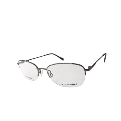 New TITANFLEX Men's Eyeglasses M988 GUN Gunmetal Optical Frame 52