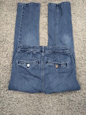 Maeve Anthropologie Jeans Women 25 Blue Modern Stretch Denim Normcore Casual