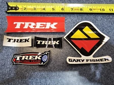 TREK GARY FISHER Bikes Road MTB Mountain Bike Bicycle DECAL STICKERS Lot of 5
