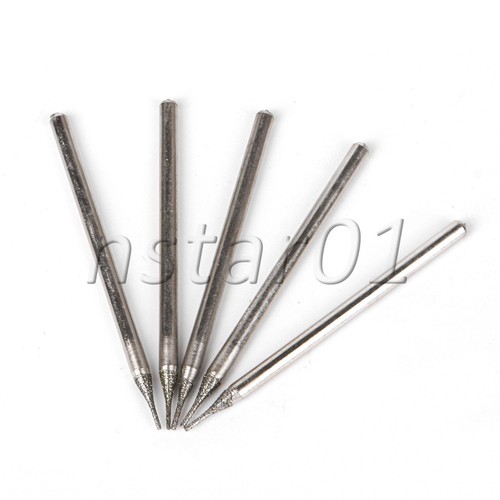 0.5mm Head Dia Jewelry Diamond Burrs 