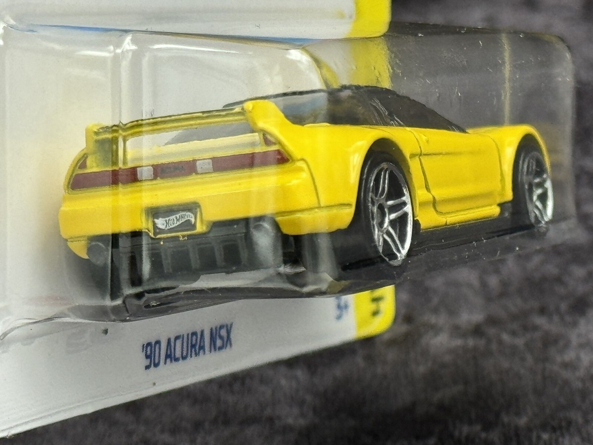 Hot Wheels 2024 HW: The '90s 2/10 Yellow '90 Acura NSX | eBay