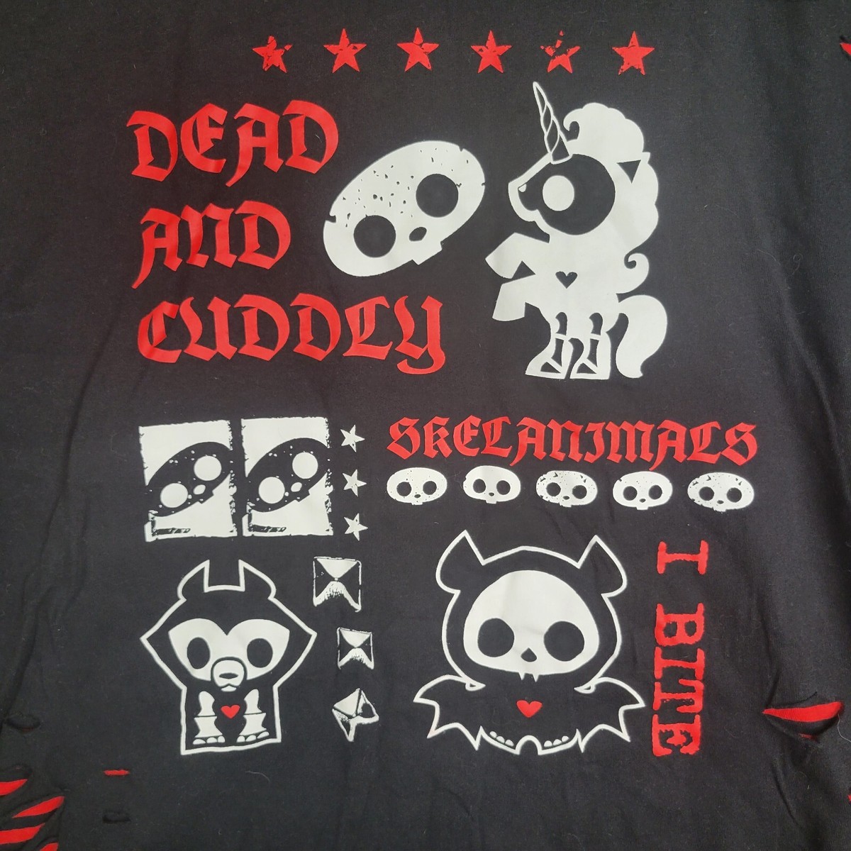 【LOSANGE】Sparkle Skeleton T-shirt ２色 送関込 $_12.JPG?set_id=880000500F