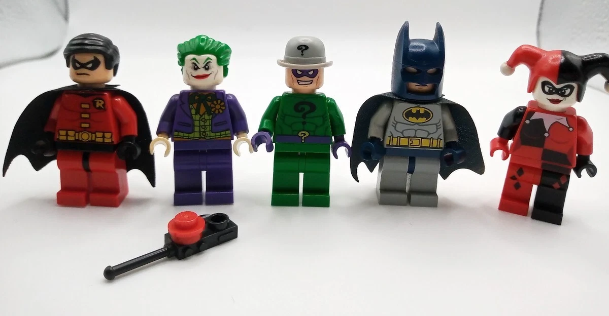 egyptisk føderation Udtømning LEGO 6857 minifigures Joker Riddler Batman Robin Harley Quinn | eBay