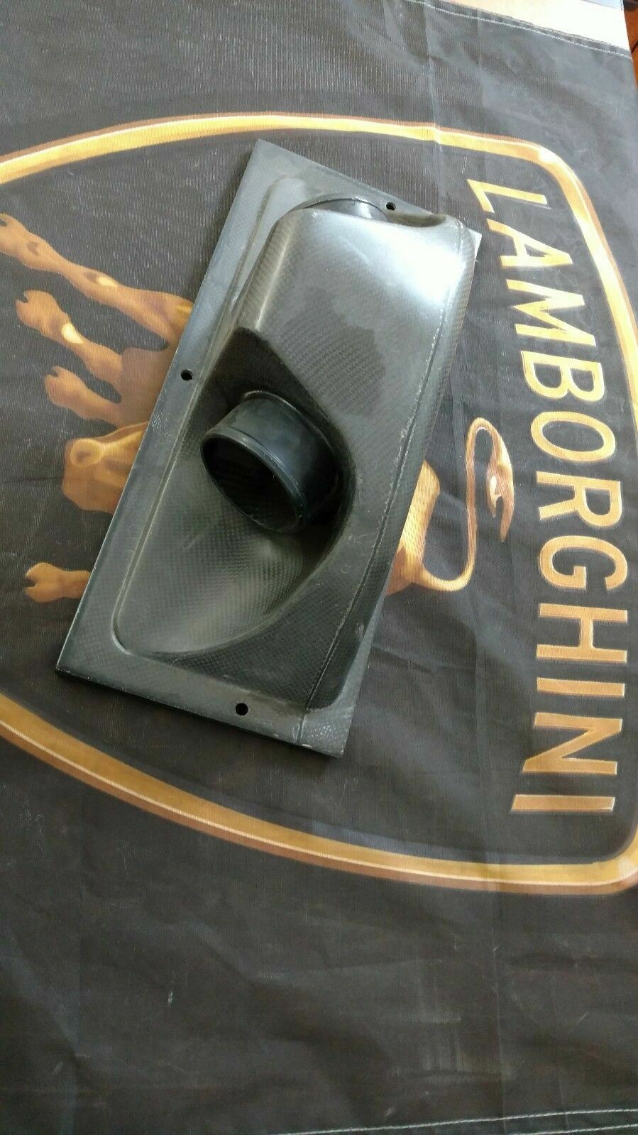 LAMBORGHINI MURCIELAGO UPPER RIGHT AIR INTAKE COVER BOX OEM 07M133920