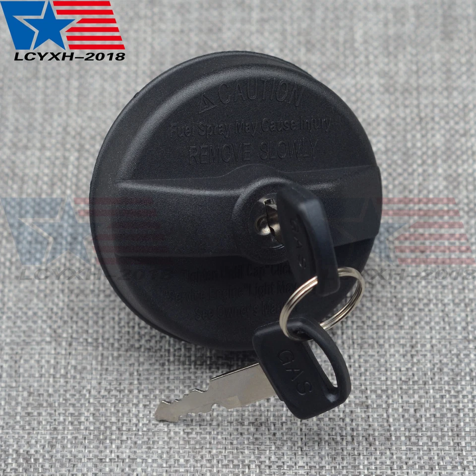 LOCKING Gas Cap For Fuel Tank With Keys MGC791 FORD F150 F250 F250 F350 F450 USA - Image 4 of 4