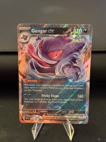 2024 Pokemon Scarlet & Violet Temporal Forces Gengar ex #104/162