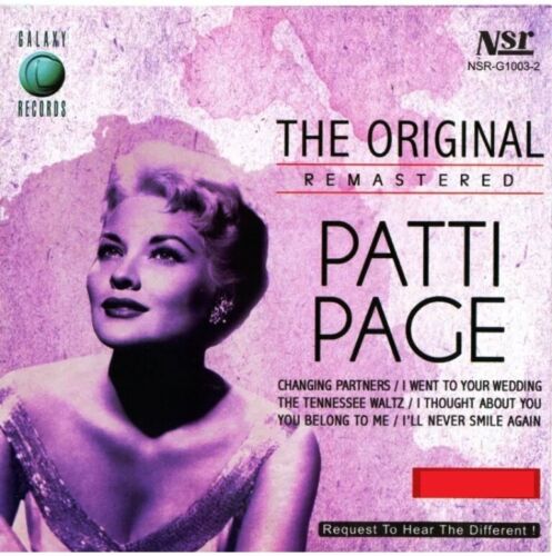 Patti Page The Original Remastered CD 25 Greatest Hits Malaysia Release Mint - Picture 1 of 6