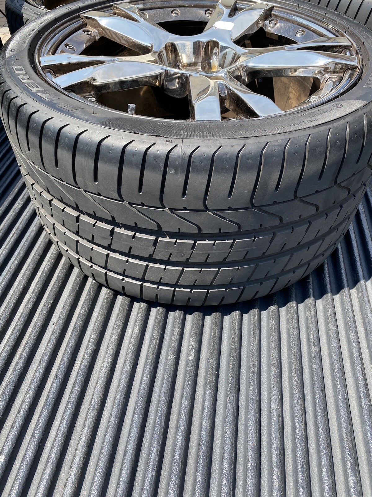 (4) Lamborghini Callisto Wheels And Tires. From 2006 Gallardo