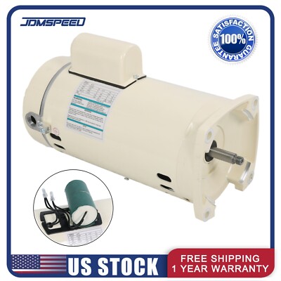 355010S 1 HP Pool Pump Motor Fits For WhisperFlo WFE-4 & WFE-26 New