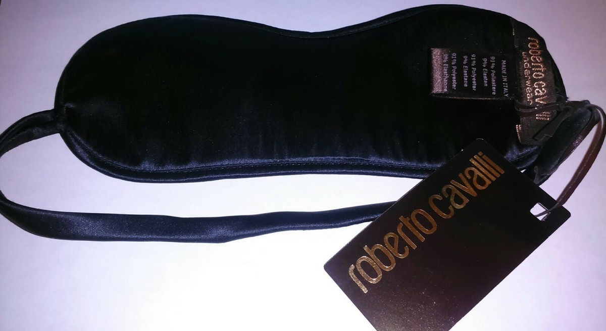 Roberto Cavalli Sleep Mask Made in Cheetah print
