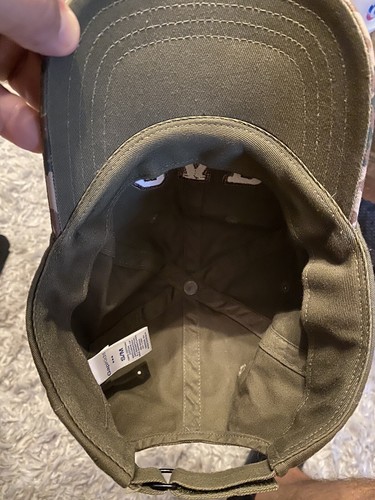 The Gap Embroidered Youth Baseball Cap Hat Camo Olive Green Kids Size S/M Adj - Picture 6 of 6