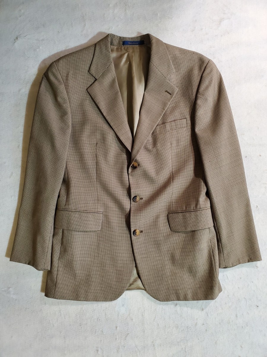 Chaps by RALPH LAUREN スリーピーススーツ CHAPS RALPH LAUREN Steel Gray 3 Button Tuxedo Jacket with