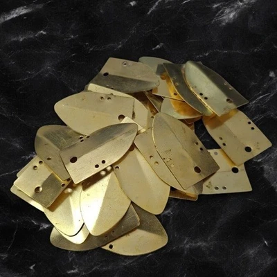 Roman Brass Armor Scales Type 11 – Lorica Squamata Plates for LARP Costume - image 1 of 4