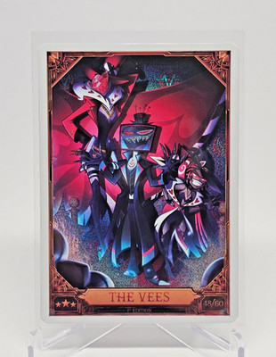 ハズビンホテル カード Season2 foil THE VEES Hazbin Hotel Trading Card Season 2 - THE VEES 48/60 FOIL - 1st