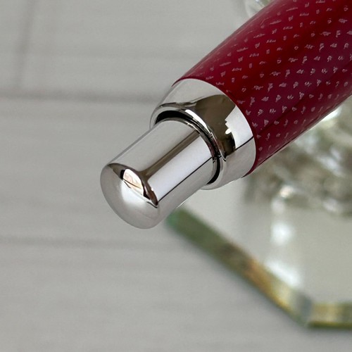 Pilot Vanishing Point Capless Kasuri Red 18K M Limited 450 pcs Near Mint Rare - Picture 10 of 14