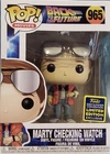 Funko Pop! Movies Back to the Future Marty Checking Watch #965 Exclusive